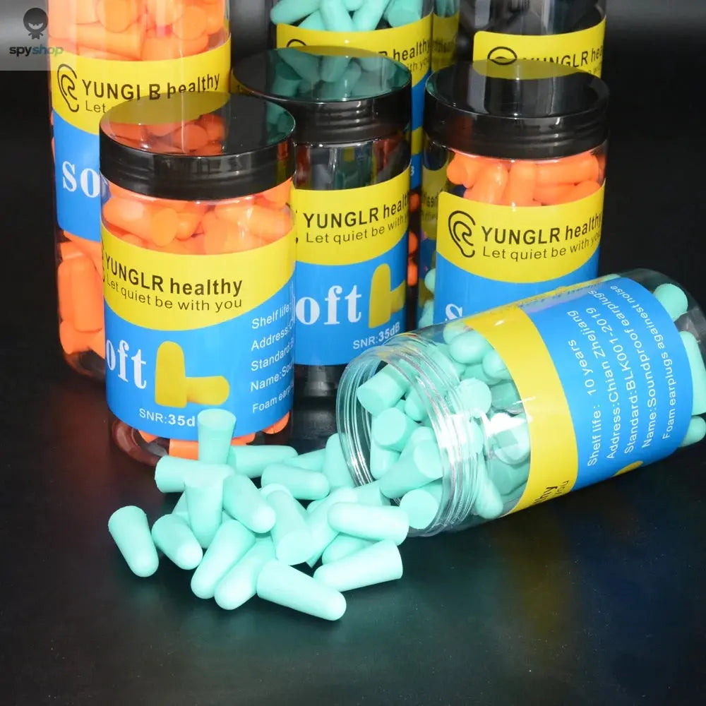 Ear Plugs Earplugs Noise Reduction Ear Plug Foam Oordopjes Slapen Sleep Anti Noise Reduction Music Cancelling Insulation Earplug Spy-shop.com