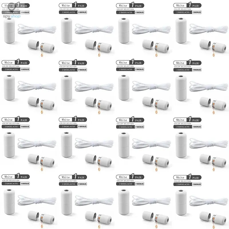 Elastic No Tie Shoelaces Semicircle Shoe Laces For Kids and Adult Sneakers Shoelace Quick Lazy Metal Lock Laces Shoe Strings Spy-shop.com