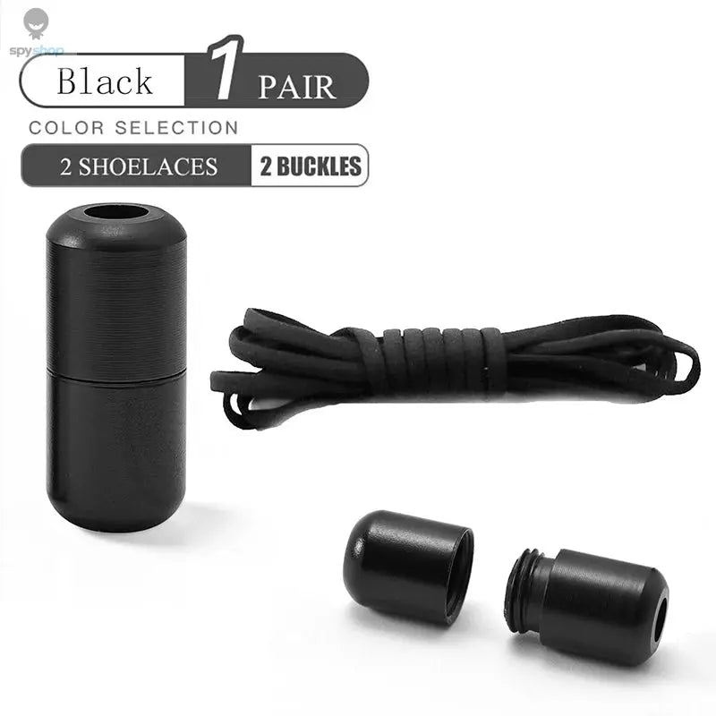 Elastic No Tie Shoelaces Semicircle Shoe Laces For Kids and Adult Sneakers Shoelace Quick Lazy Metal Lock Laces Shoe Strings Spy-shop.com