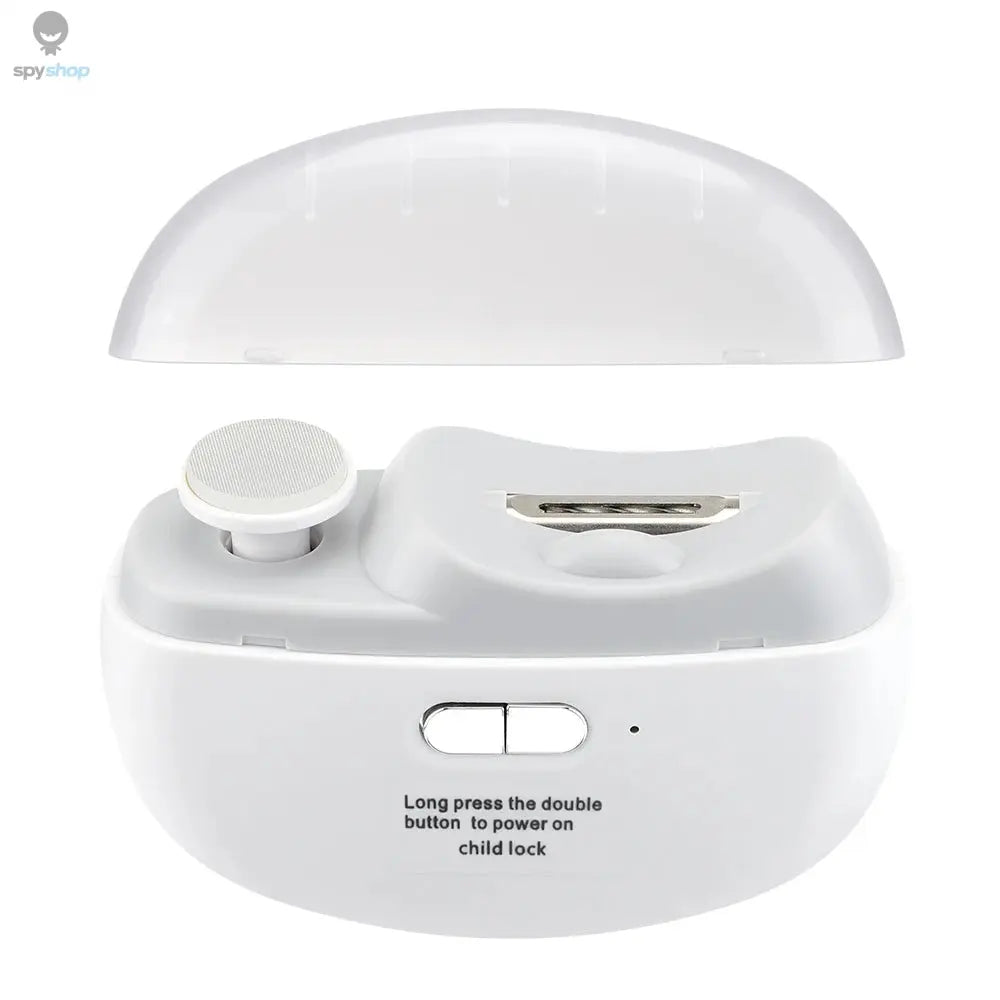 Electric Nail Clipper Grinding and Polishing with Light Automatic Nail Trimmer Rechargeable Nail Cutter Manicure for Baby Adult Spy-shop.com