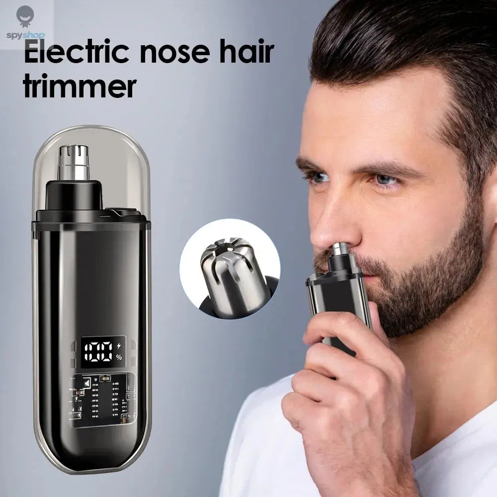 Electric Nose Hair Trimmer Clipper Rechargeable Multi-kinetic Shaving Unisex Automatic Washable Personal Care Appliances