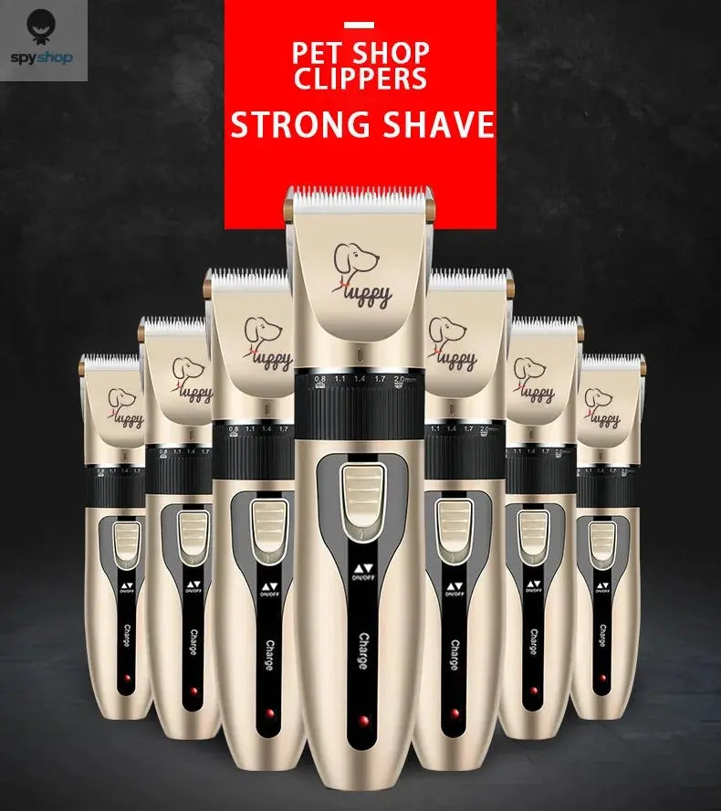 Electric Pet Clipper Grooming Kit For Dogs Reachageable Trimmer Haircut Cat Hair Cutting Remover Professional Machine Set Spy-shop.com