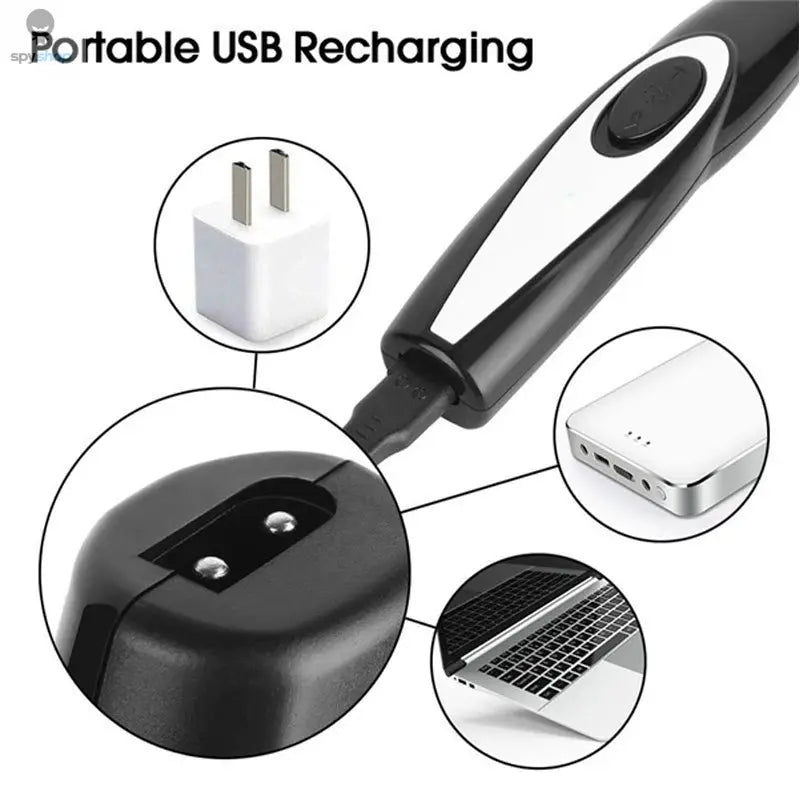 Electric Pet Clipper Grooming Kit For Dogs Reachageable Trimmer Haircut Cat Hair Cutting Remover Professional Machine Set Spy-shop.com