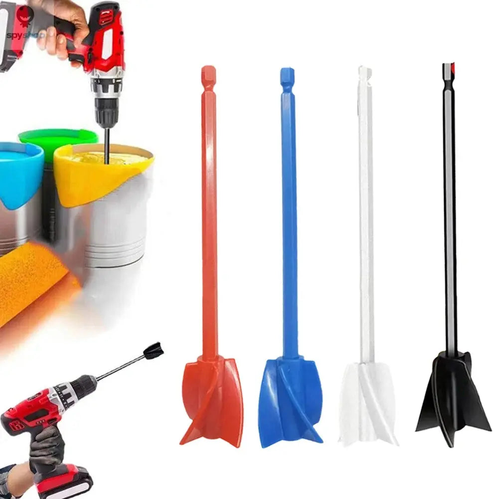 Epoxy Mixer Paint Drill Attachment Paddle Consistency Liquids Resin Head Stirrer Mixer Paint Resin Attachment With Drill Chuck