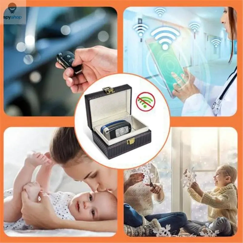 Faraday box for car remote control Secutek SAI-OT75 🚗🔒✨ Spy-shop.com