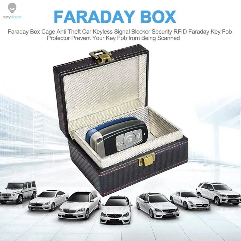 Faraday box for car remote control Secutek SAI-OT75 🚗🔒✨ Spy-shop.com
