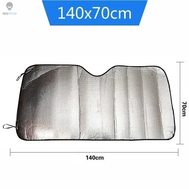 Foldable Universal Car Windscreen Sunshade Cover Sun UV Protection Lightable Sun Visor Covers Car Windscreen Sun Shade