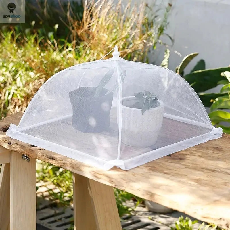 Food Cover Mesh Folding Washable Flies Tables Cover Insect Proof Protective Dish Covers Home Kitchen Storage Accessaries Spy-shop.com