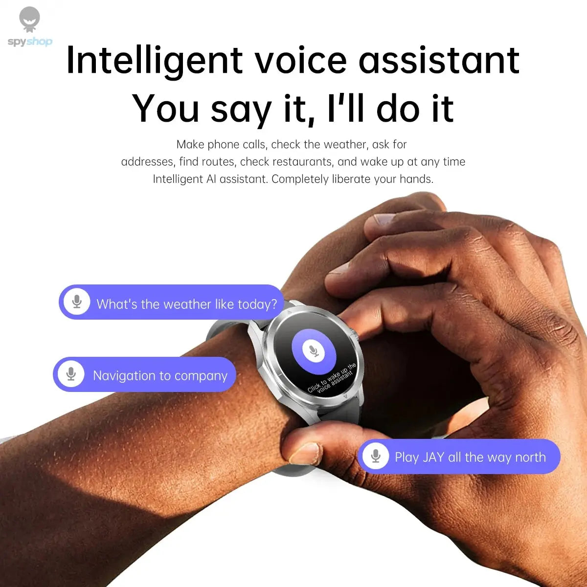 For Xiaomi S4 Ultra Outdoor Sports Smart Watch Men AMOLED Screen NFC GPS Compass Heart rate Waterproof Bluetooth Call SmartWatch Spy-shop.com