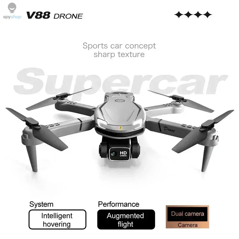 For Xiaomi V88 Drone 8K 5G GPS Professional HD Aerial Photography Remote Control Aircraft HD Dual Camera Quadcopter Toy UAV Spy-shop.com
