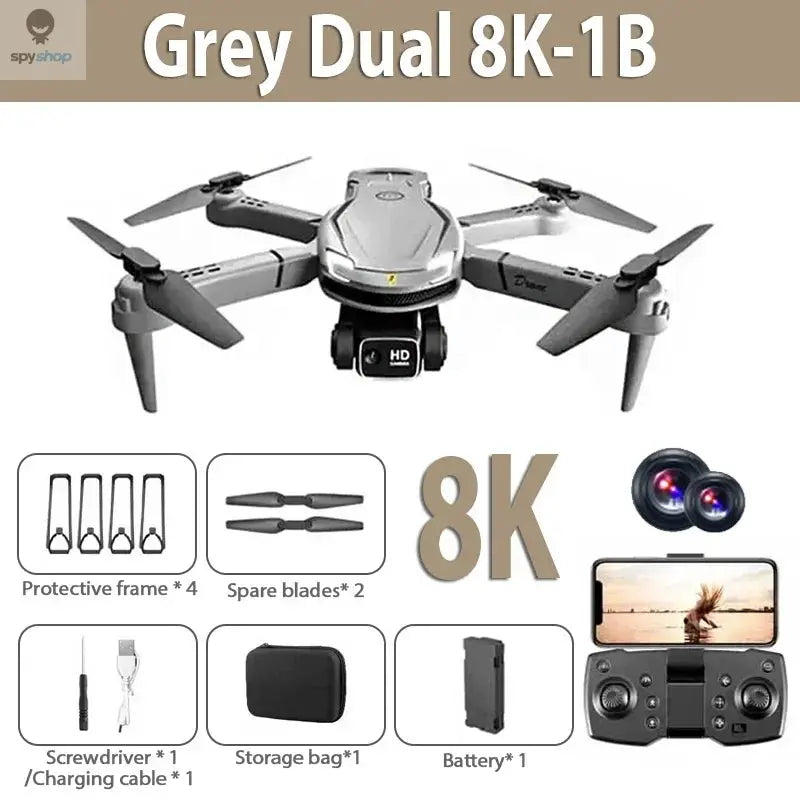 For Xiaomi V88 Drone 8K 5G GPS Professional HD Aerial Photography Remote Control Aircraft HD Dual Camera Quadcopter Toy UAV Spy-shop.com