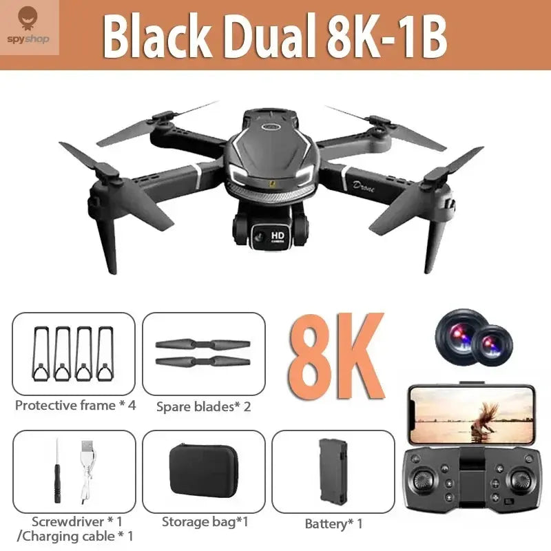 For Xiaomi V88 Drone 8K 5G GPS Professional HD Aerial Photography Remote Control Aircraft HD Dual Camera Quadcopter Toy UAV Spy-shop.com