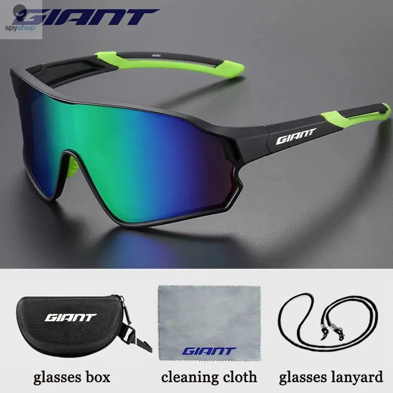GIANT Top Seller Cycling Glasses UV400 Anti Fog REVO Lenses HD Clarity CE/ANSI Certified Cateye Design MTB/Road Bike man women