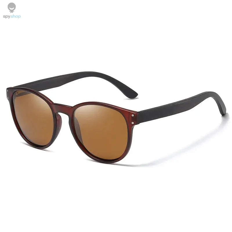 GM Polarized Sunglasses Men Women S5091 Brand Wooden Sunglasses Women Round frame Classic Sunglasses