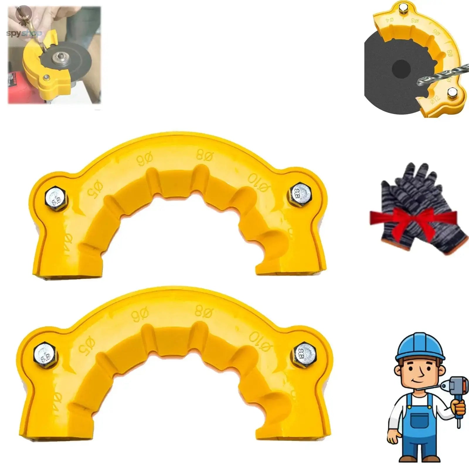 Galacok New drill sharpener MAX 6 in 1 multi-specification drill grinding tool waste drill grinding and polishing auxiliary tool