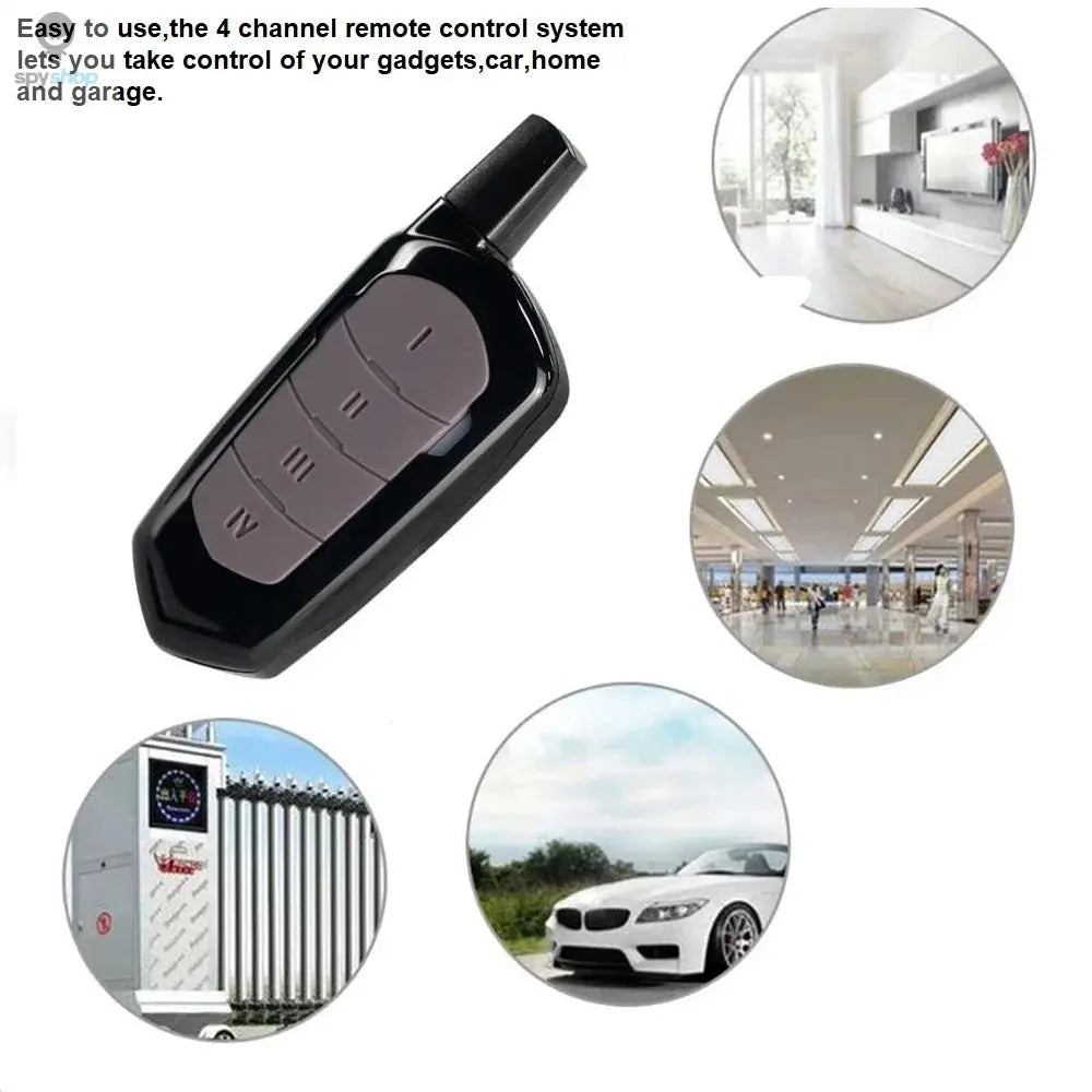 Garage Remote Control Duplicator 433mhz Gate Door Commands Opener 433 92mhz Electric Rolling Code Clone Access Portal Fixed Code Spy-shop.com