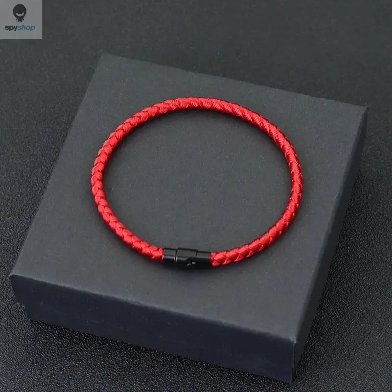 Grade A Keel Rope Bracelet Men Femme Lucky Red Thread Braclet Attract Mirco Magentic Couple Braslet Wealth Prosperity Brazalete