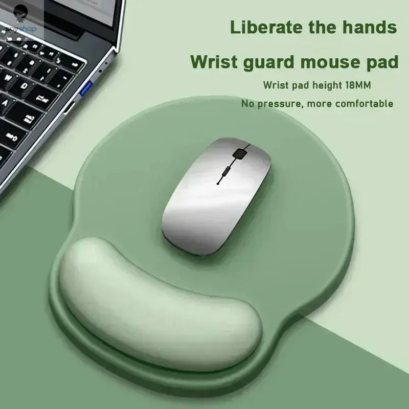 Gradient color mouse pad comfortable wrist rest non-slip mouse pad soft mouse pad wrist rest computer desktop silicone mouse pad Spy-shop.com