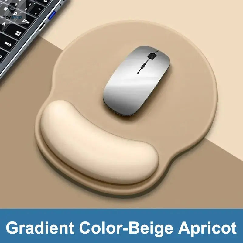 Gradient color mouse pad comfortable wrist rest non-slip mouse pad soft mouse pad wrist rest computer desktop silicone mouse pad Spy-shop.com