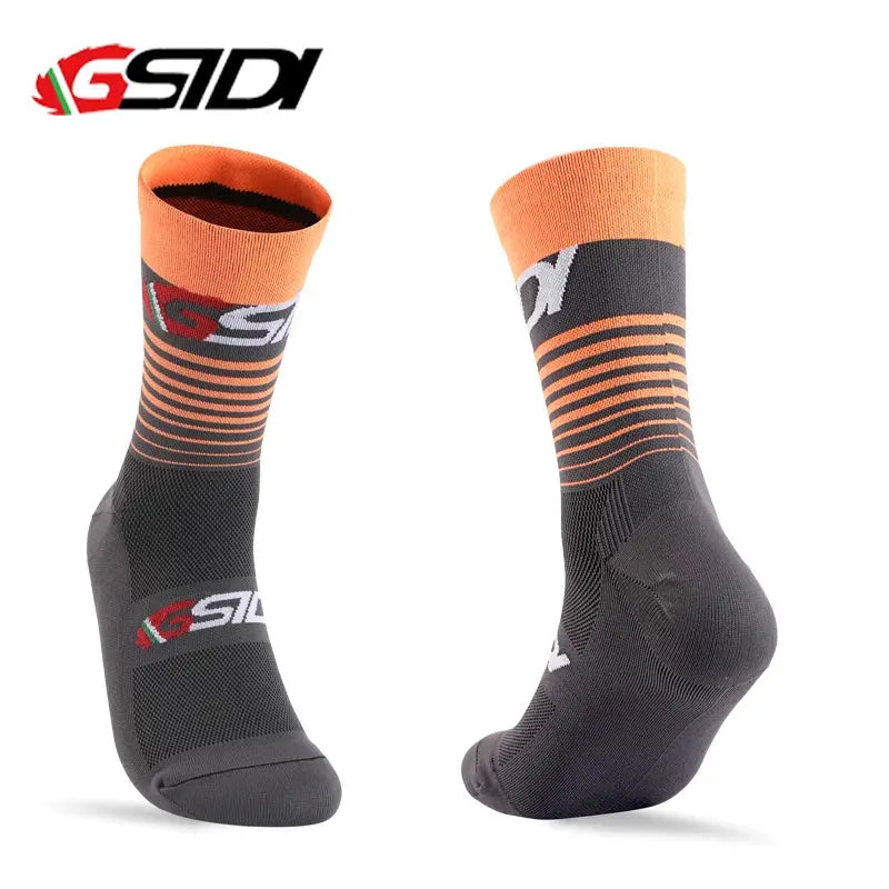 Gsidi New Cycling Socks High Quality Compression Men Bike Outdoor Women Running Professional Sports Running