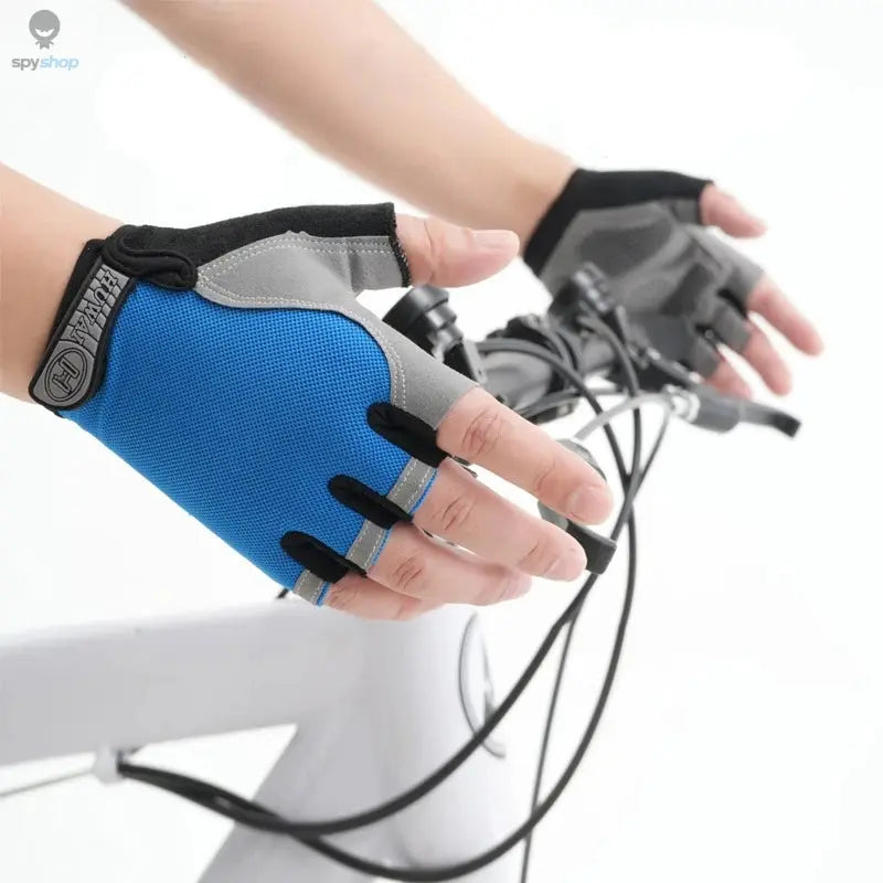Gym Gloves Fitness Training Fingerless Men Women Bodybuilding Exercise Sports Gloves for Cycling Bicycle Anti Slip Breathable Spy-shop.com