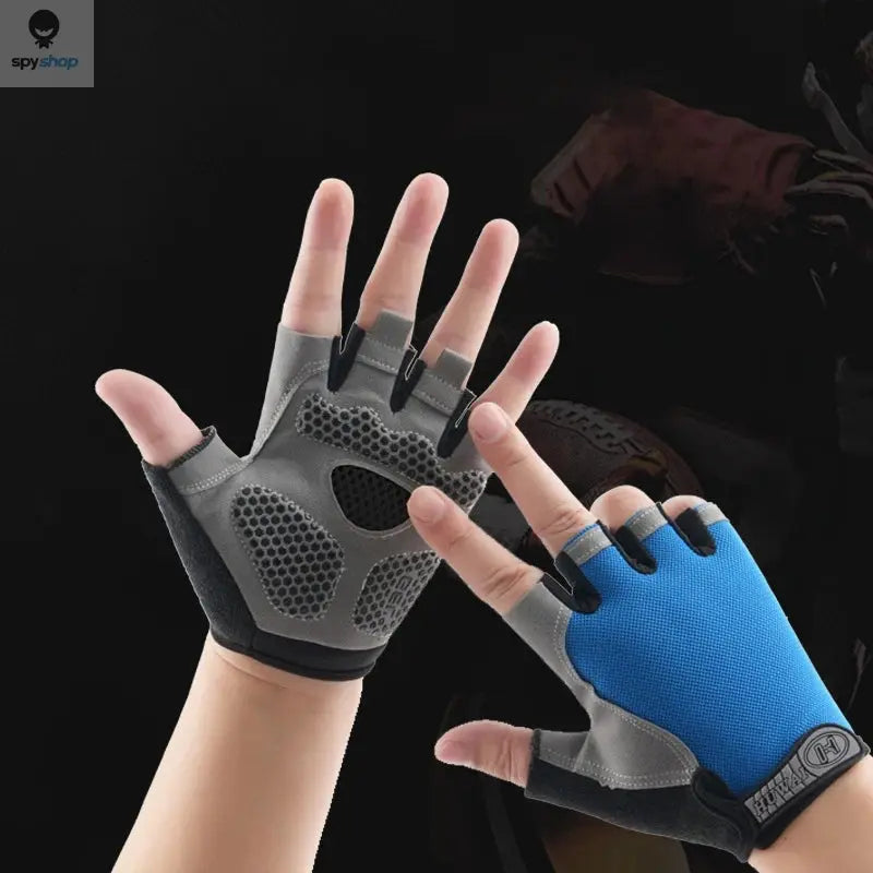 Gym Gloves Fitness Training Fingerless Men Women Bodybuilding Exercise Sports Gloves for Cycling Bicycle Anti Slip Breathable Spy-shop.com