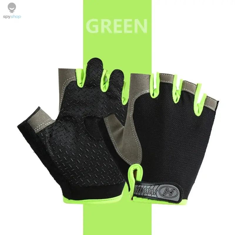 Gym Gloves Fitness Training Fingerless Men Women Bodybuilding Exercise Sports Gloves for Cycling Bicycle Anti Slip Breathable Spy-shop.com