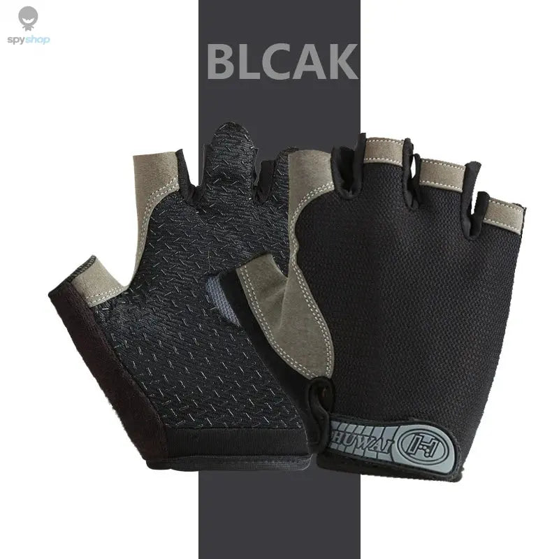 Gym Gloves Fitness Training Fingerless Men Women Bodybuilding Exercise Sports Gloves for Cycling Bicycle Anti Slip Breathable Spy-shop.com