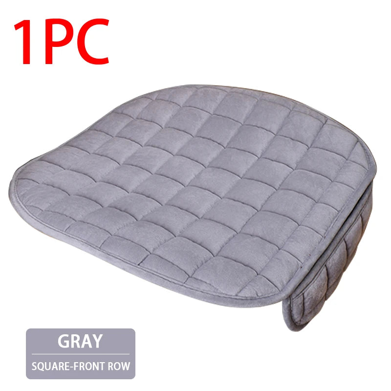 SEAMETAL Plush Car Seat Cover Anti Scratch Automotive Seat Protector Cushion Auto Front/Rear Seat Pad Universal for Sedan Suv
