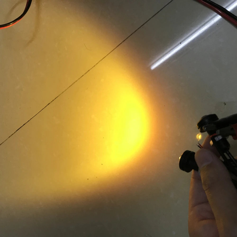 4/10/20PCS 18MM Motorcycle LED Eagle Eye Driving Lights Super Bright DRL Daytime Running Lights Reversing Stop Signal Light