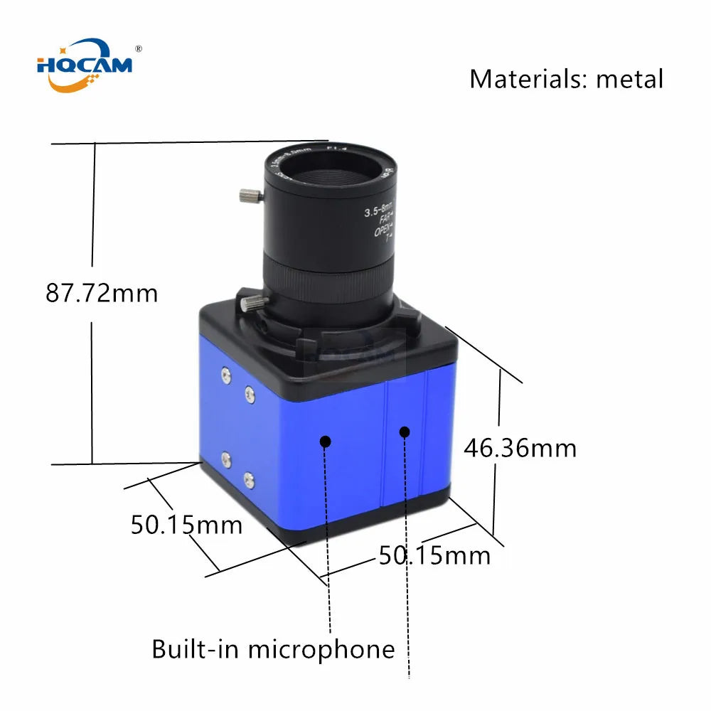 3G 4G beveiligingscamera met SIM-kaart audio 5MP 5-50mm lens
