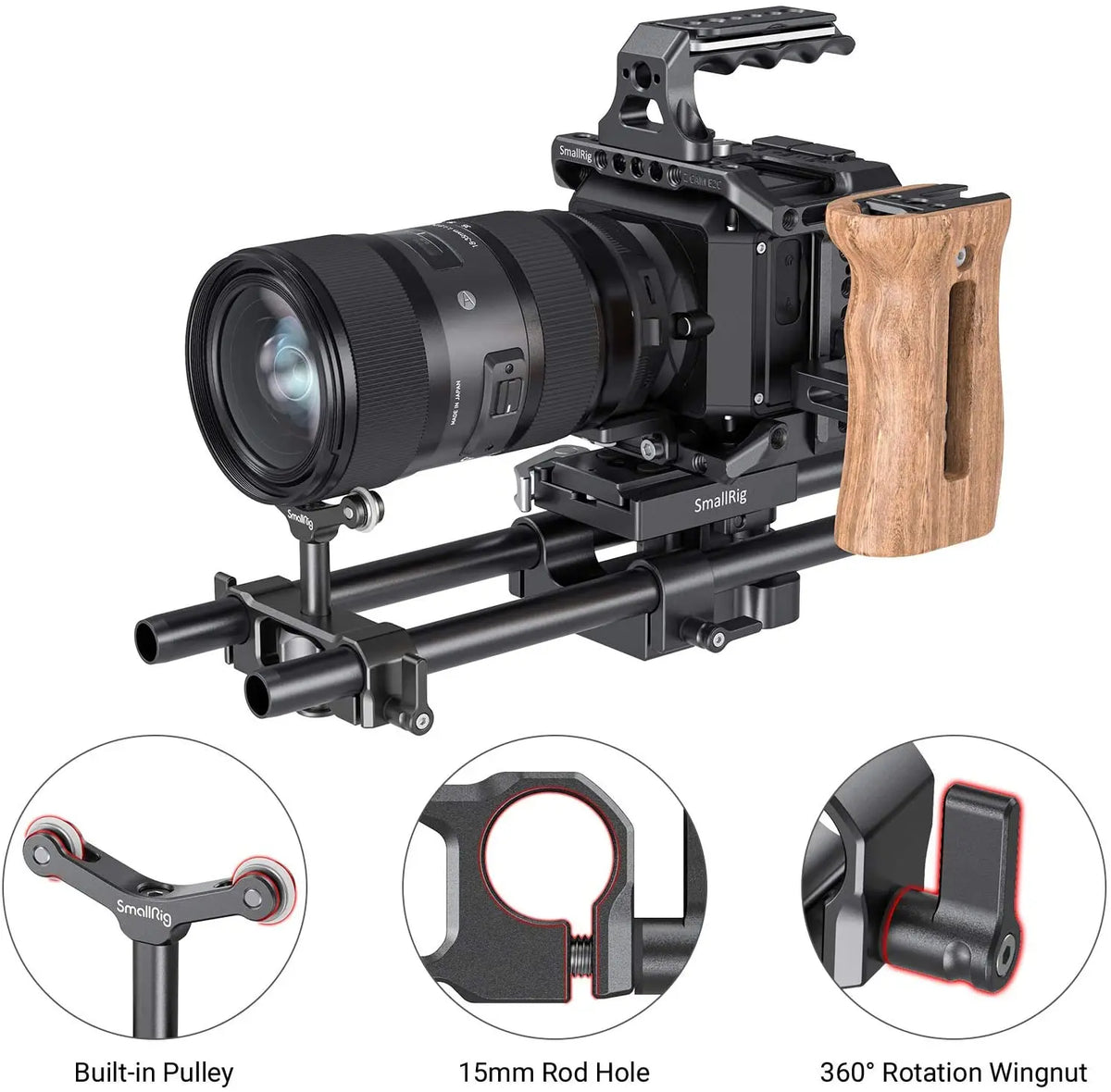 15mm LWS Camera Rig Lens Support