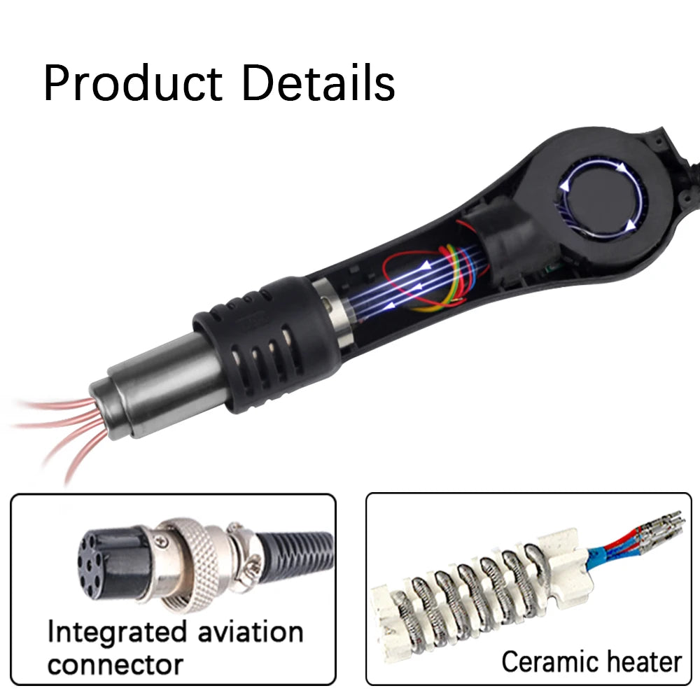 8858 Hot-Air Rework Station - Model Options