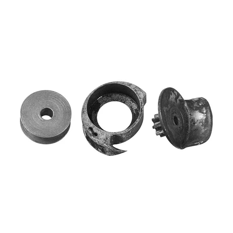 5 Set Hand-cranked Shoe Mending Machine Parts 5 Bobbin Cases 5 Bobbins 5 Chassis Spool Shuttle Bobbin Repair Sewing Accessories