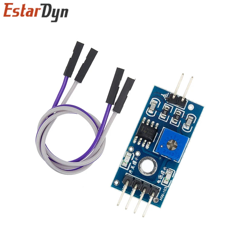 Rain Detection Sensor Plate and Control Module, 3.3–5 V