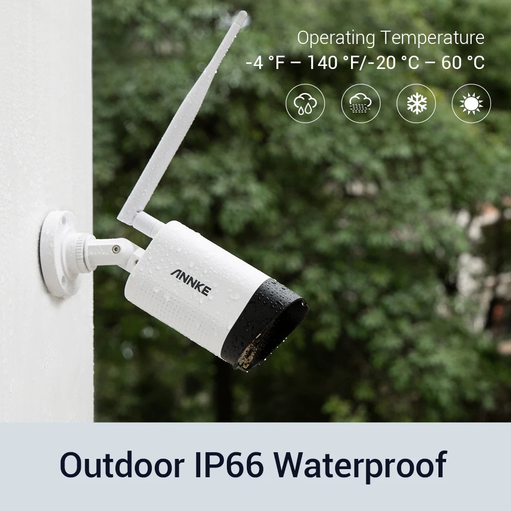 FHD 3MP IP Weatherproof Bullet Security Camera System