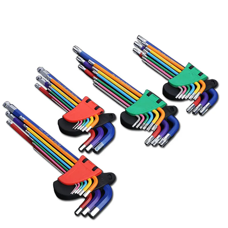 Hex and Torx Key Sets - Format Options
