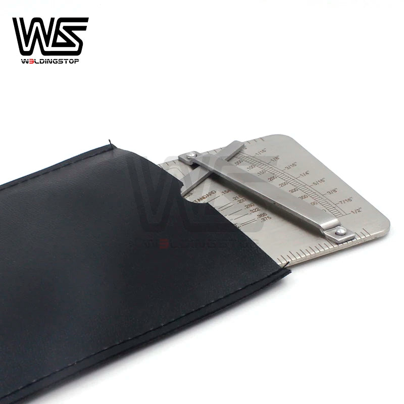 Stainless-Steel Pipe Pit and Weld Inspection Gauge