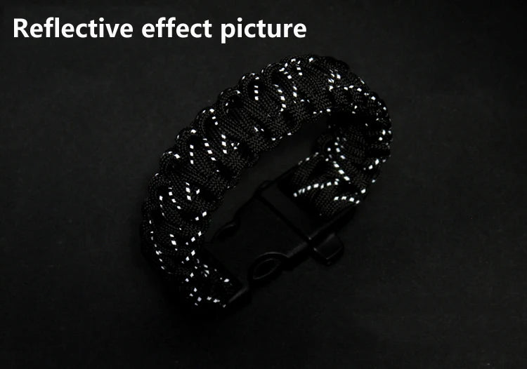 Reflective 7-Strand 4mm 550 Paracord Rope