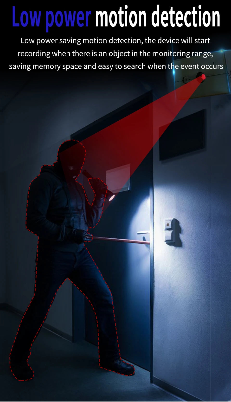 ZETTA 1080P HD Mini DVR Car Video Recorder with Life Lens through Glass Super Low Lux for CCTV X-Box Video Recording wholesale