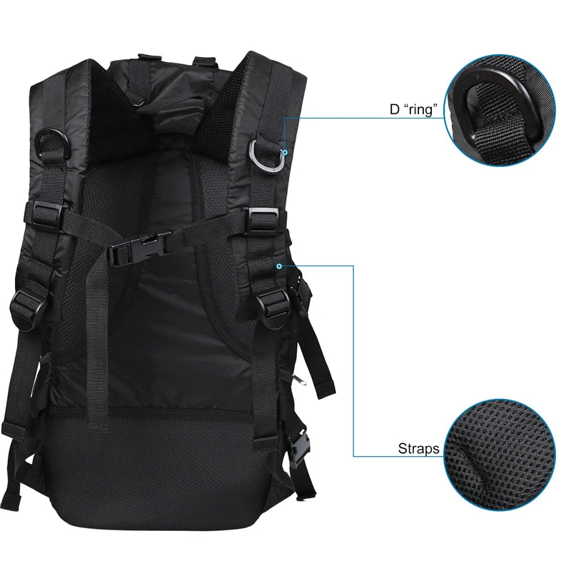 Waterproof Hiking Daypack Backpack for Camping and Travel