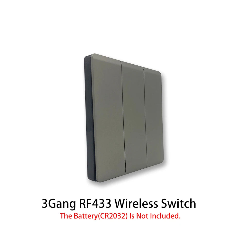 433MHz Wireless Relay and Wall Switch - Options