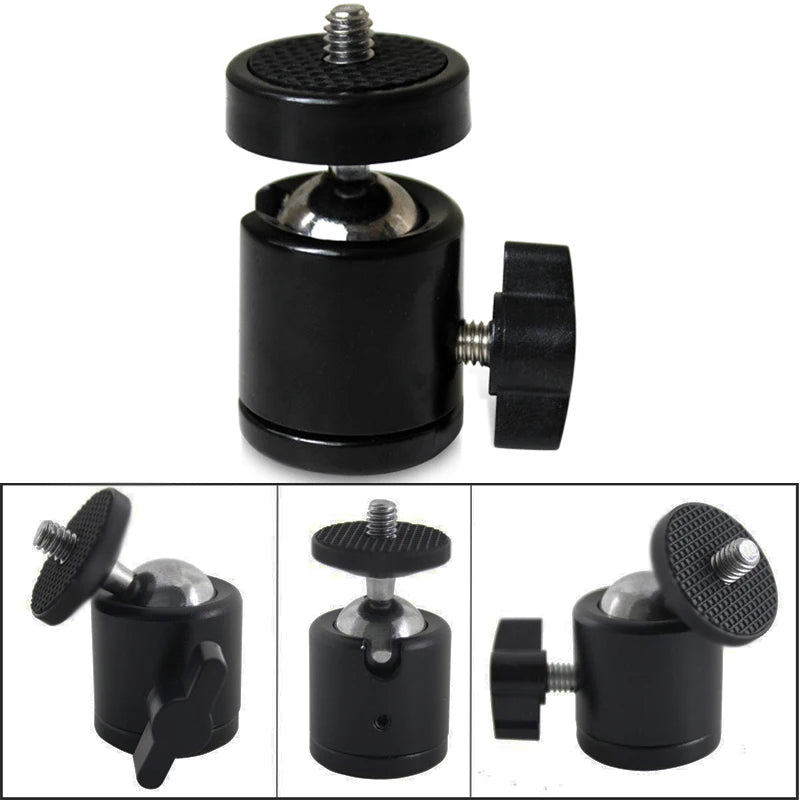 Mini Aluminium Ball Head with 1/4 Inch Fitting
