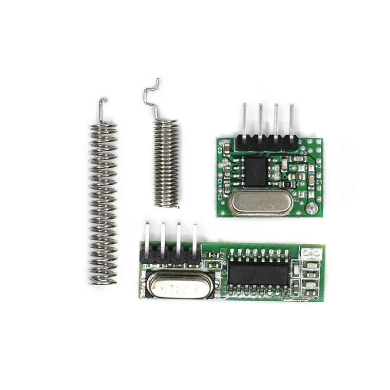 433 MHz-superheterodyne RF-zender- en ontvangermodule