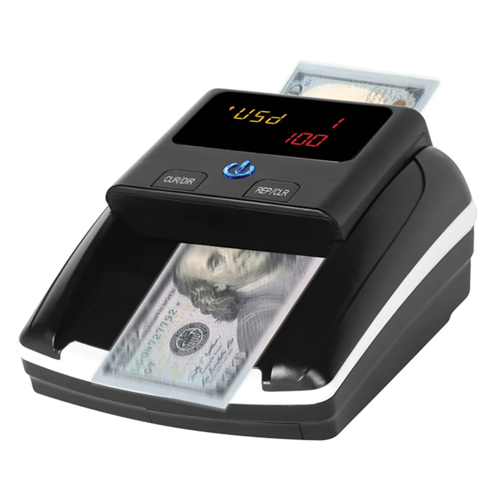Portable Mini Money Counter and Counterfeit Bill Detector