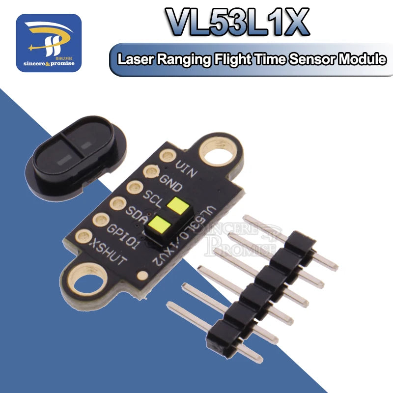 VL53L1X Time-of-Flight Distance Sensor Module