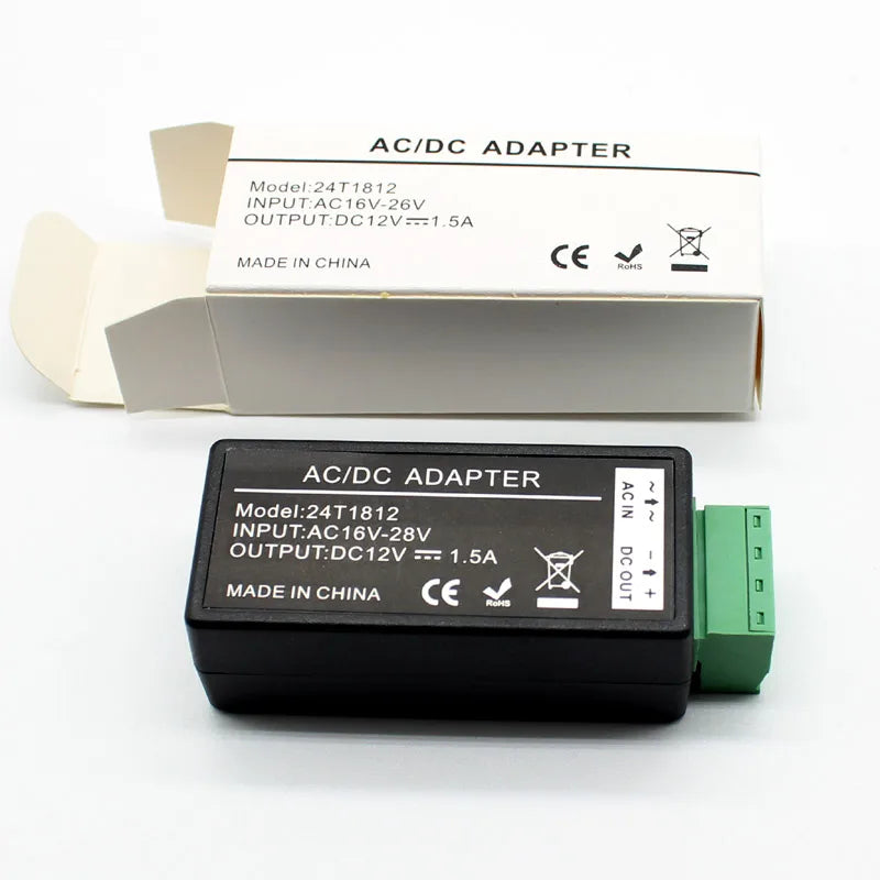 Convertisseur de puissance 16–28 V CA vers 12 V CC, 1.5 A