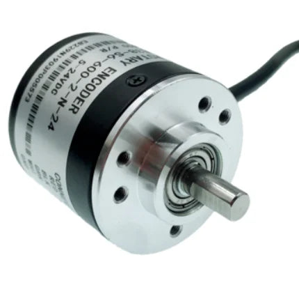 Codificador rotativo incremental, 5–24 V, eixo de 6 mm