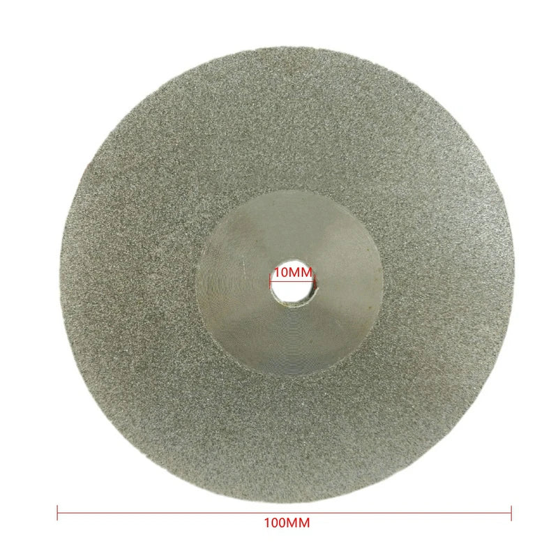 100 mm dobbeltsidet diamantslibeskive, kornmuligheder