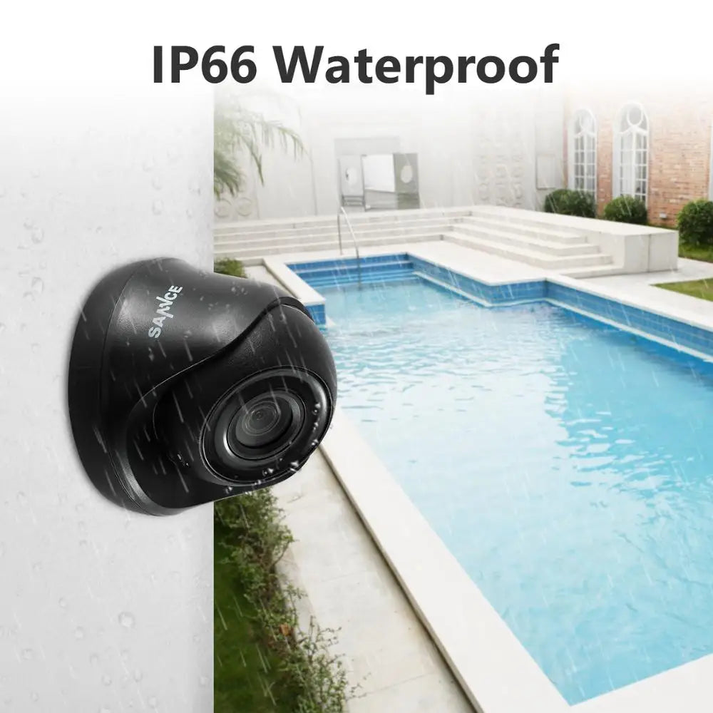 SANNCE 2-Pack 1080P Wired Dome CCTV Security Cameras